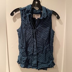 Jack wills sleeveless dressshirt